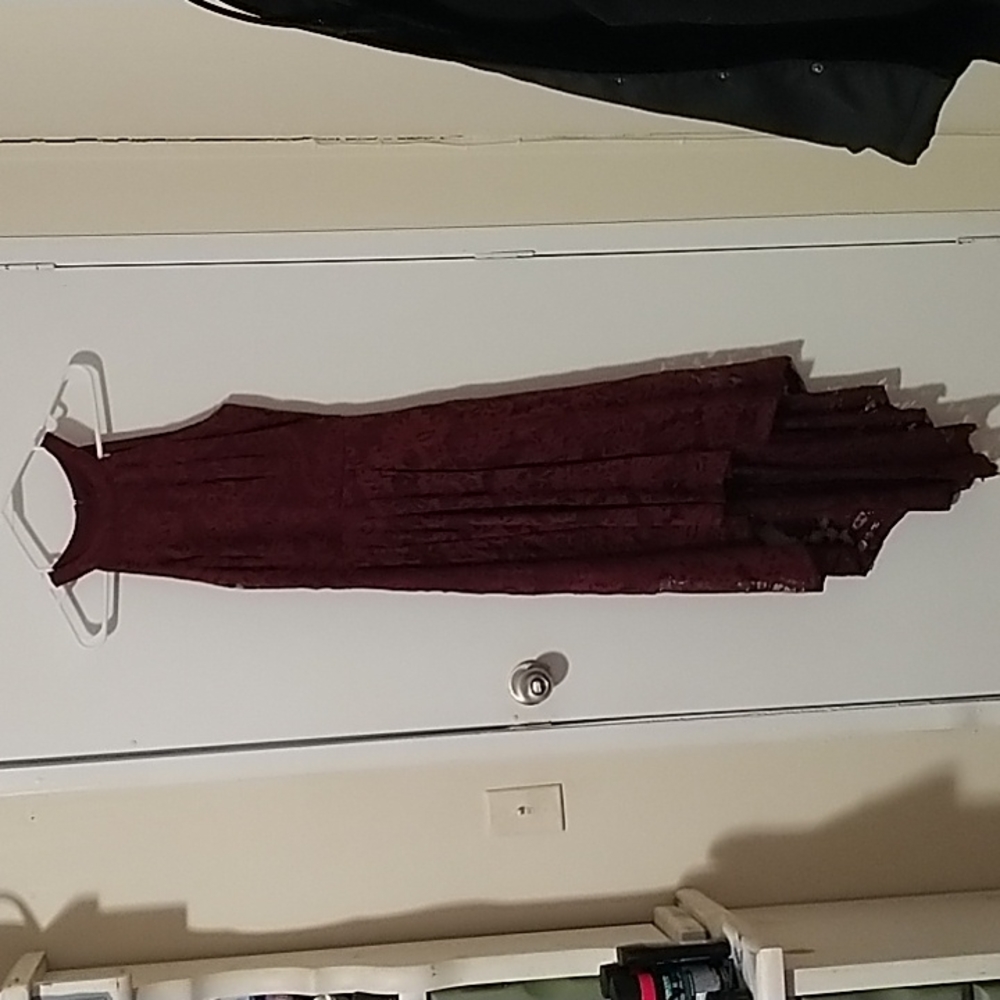 Maroon dress